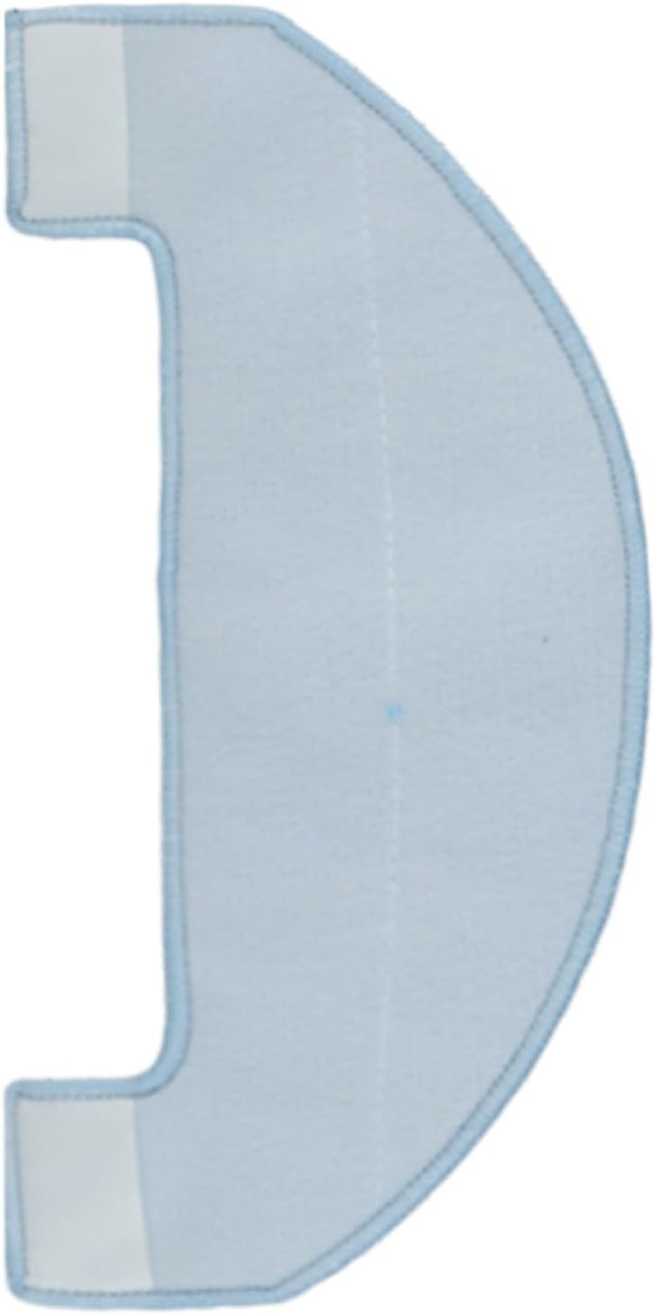 CRIDENG 4Pc Microfiber Mop Cloth Kit for Mova E10 Robot Vacuum
