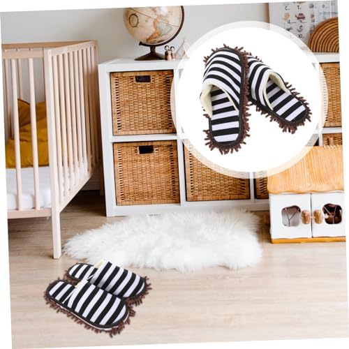 Ipetboom Washable Dust Mop Slippers for Easy Floor Cleaning