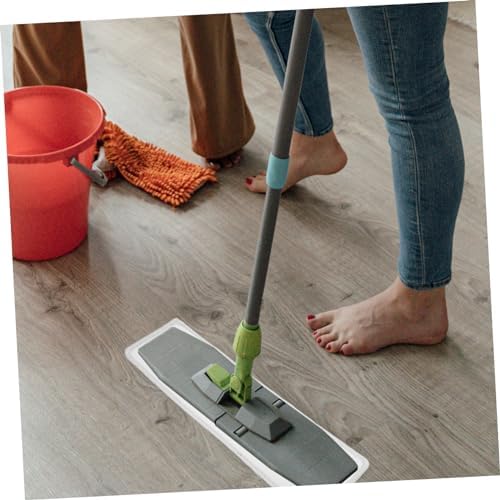 2pcs Reusable Microfiber Mop Pads for Efficient Floor Cleaning