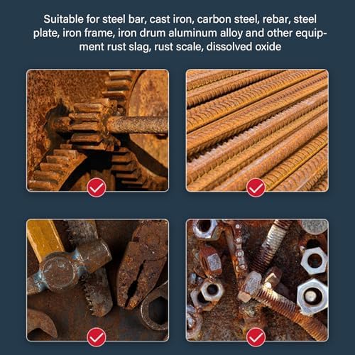 Powerful Rust Remover for Steel and Metal