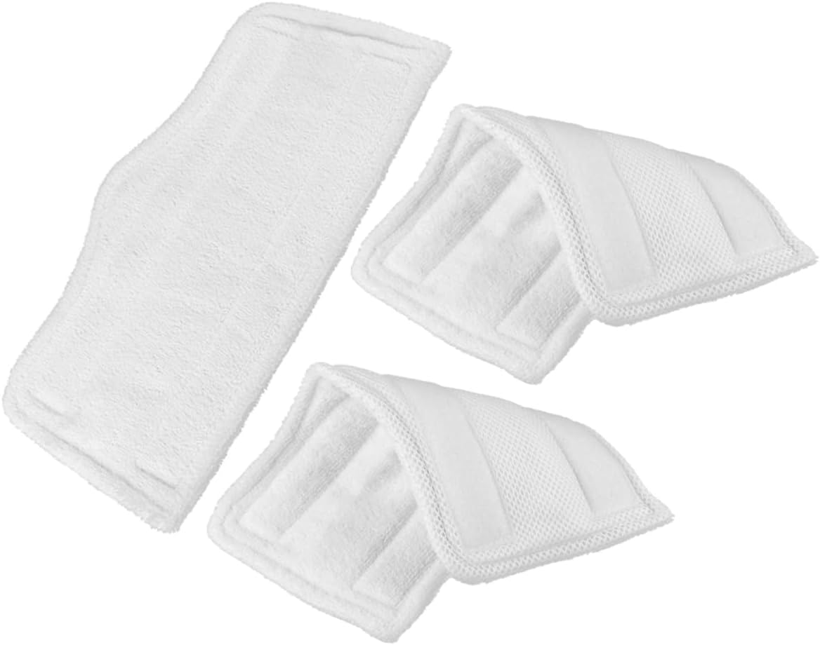 3pcs Washable Microfiber Steam Mop Pads for Shark Compatible Replacement