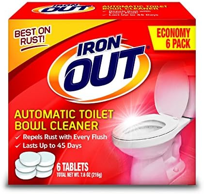 IRON OUT Automatic Toilet Cleaner Tablets 12 Count