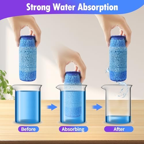 8-Pack Reusable Swiffer Mop Pads for 13-15 Spray Mop