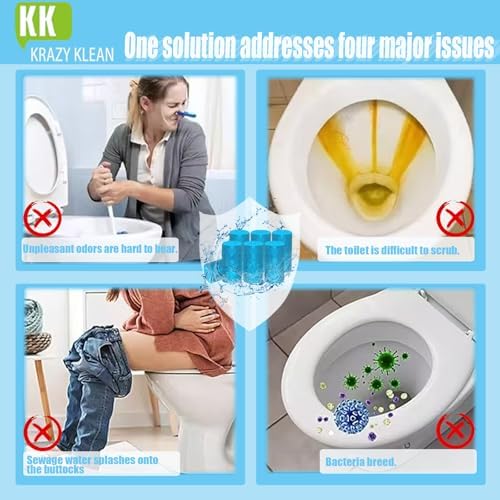 Krazy Klean Toilet Cleaner 7Pcs Set