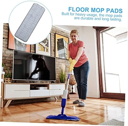 2pcs Replacement Mop Pads for Hardwood Tile Marble