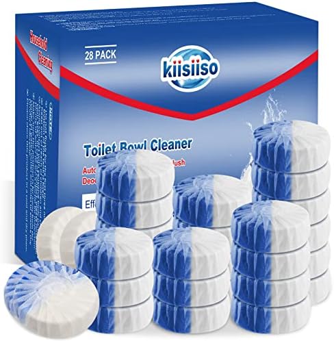 KIISIISO Toilet Bowl Cleaner Tablets 28 Pack