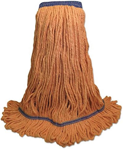 Boardwalk BWK504OR 5 in Super Loop Wet Mop Head - X-Large Orange