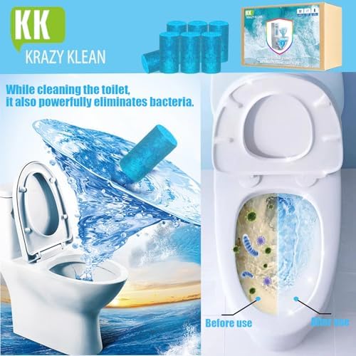 Krazy Klean Toilet Cleaner 7Pcs Set