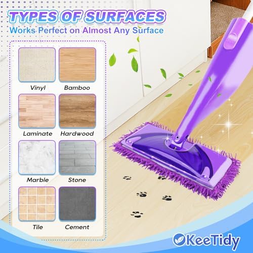 KeeTidy Wet Jet Pads 3 Pack for Swiffer WetJet