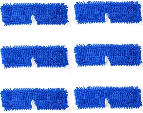 DRKLEAN Microfiber Mop Pads O-Cedar Dual-Action Replacement Heads Pack of 6