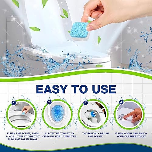 True Fresh Toilet Bowl Cleaner Tablets 24-Pack 1 Year Supply