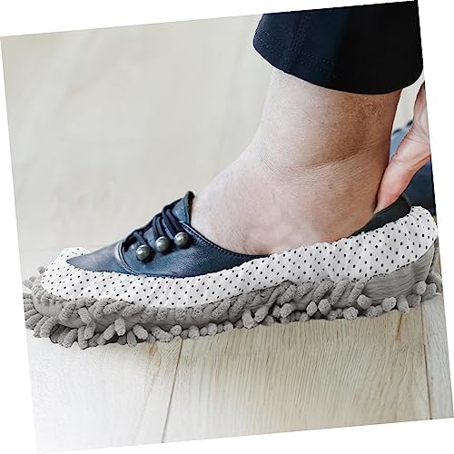 Microfiber Mop Slippers 2 Pairs for Home Cleaning
