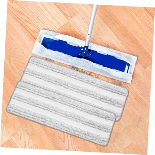 2Pcs Reusable Floor Mop Refill Pads for Home and Office Cleaning