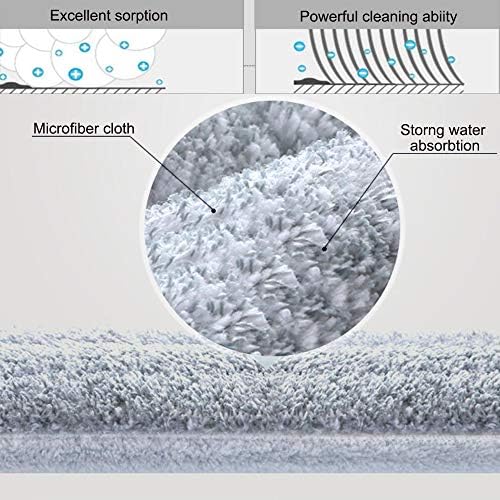 YOUSHANGJIA Heavy Duty Microfiber Mop Pads 6 Pack