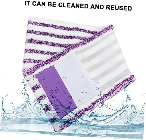 CALLARON Microfiber Mop Pads 5-Piece Set for Home and Commercial Use