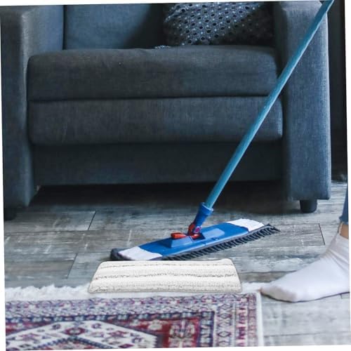3Pcs Striped Self-Adhesive Mop Pads for Flat Mops