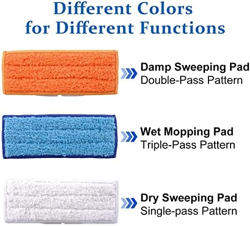 6 Pack Mopping Pads for iRobot Braava Jet 240 241 245 1