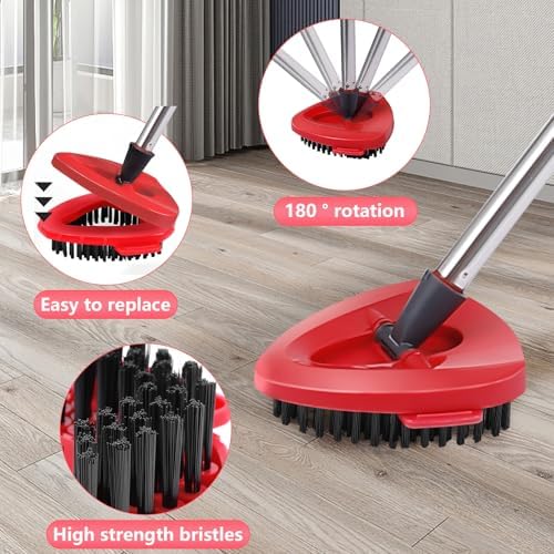 BOCA STORY 4Pcs Spin Mop Refill Combo for O-Ceda