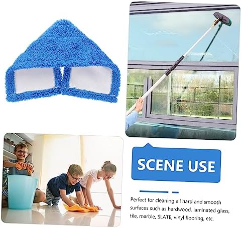 Microfiber Dust Mop Replacement Head for Hardwood Tile Cleaning