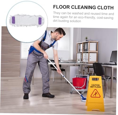 Minkissy Reusable Microfiber Mop Pads for Floor Cleaning 1