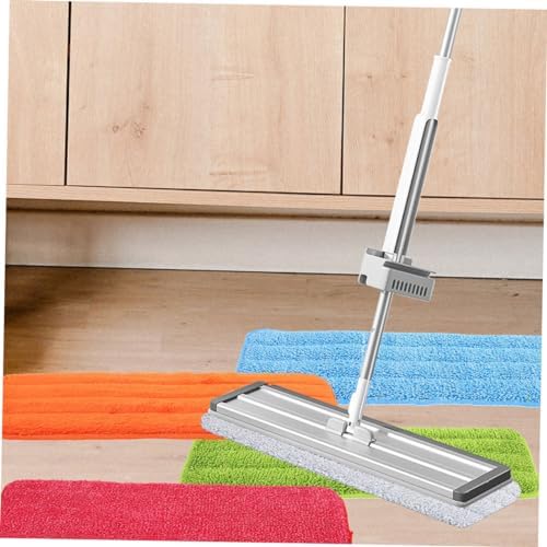4pcs Reusable Fiber Cloth Mop Pad Refills
