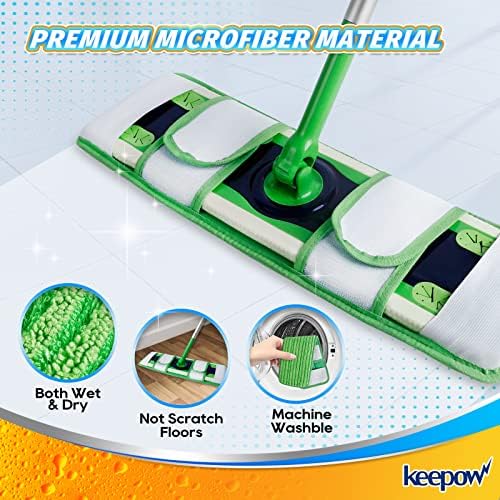 KEEPOW XL Wet Pads Refills for Swiffer XL - 4 Pack