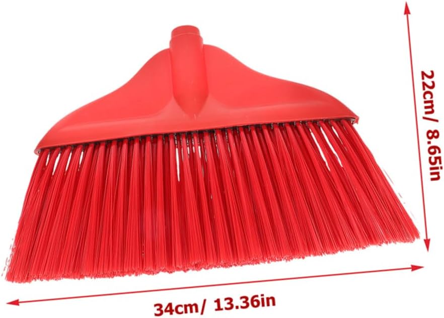 2pcs Easy Install Floor Broom Head Replacement for Home Cleaning