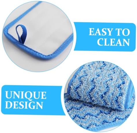 3pcs Mop Head Refills Washable Mop Pads for Tile Marble