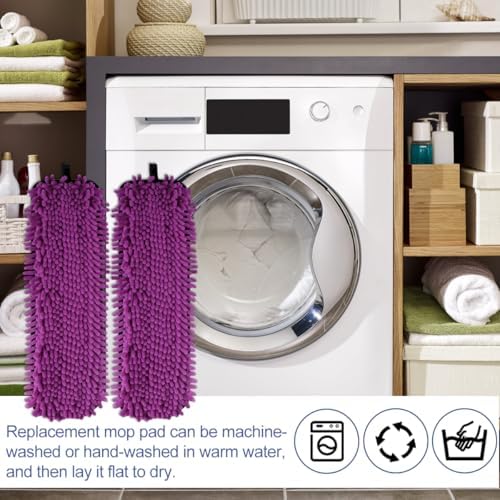 Diteje 5 Pack Washable Mop Pads for Bona Replacement