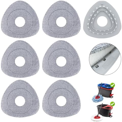 Sgizoku Spin Mop Refill for Vileda and Ocedar Systems