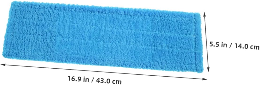 CALLARON 2pcs Thick Coral Fleece Mop Pads Replacement
