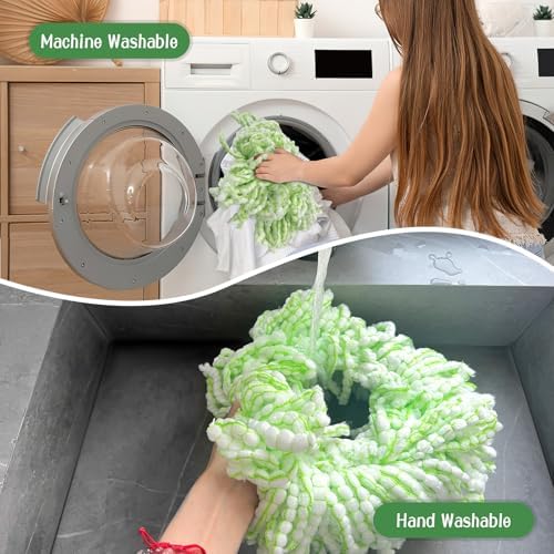 8 Pack Mop Head Replacement for Libman Tornado Spin Mop