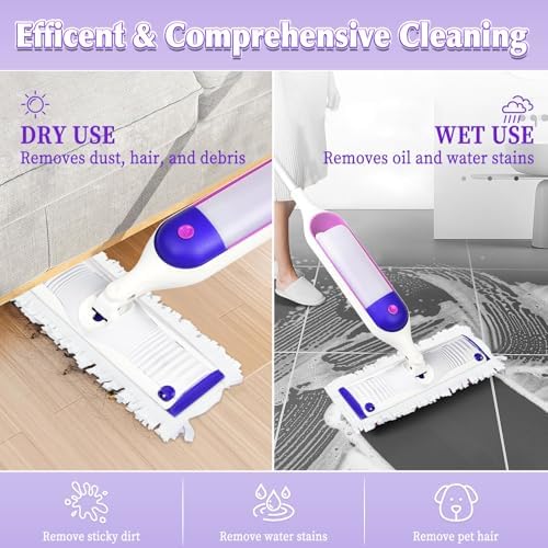 Hofosi 12 Pack Swiffer Power Mop Pad Replacement