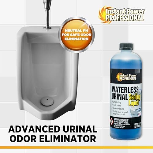 Instant Power Waterless Urinal Sealing Liquid - 32 Fl Oz