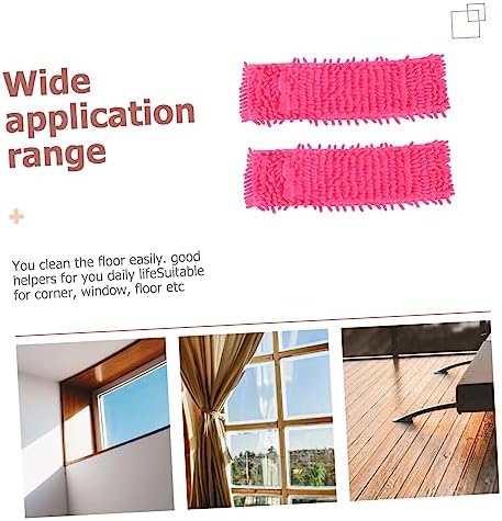 2pcs Mop Cloth Replacement for Home Use