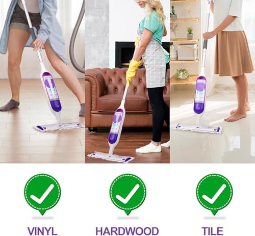 PROXO Replacement Mop Pad Refills - Heavy Duty Wet Mopping Cloths