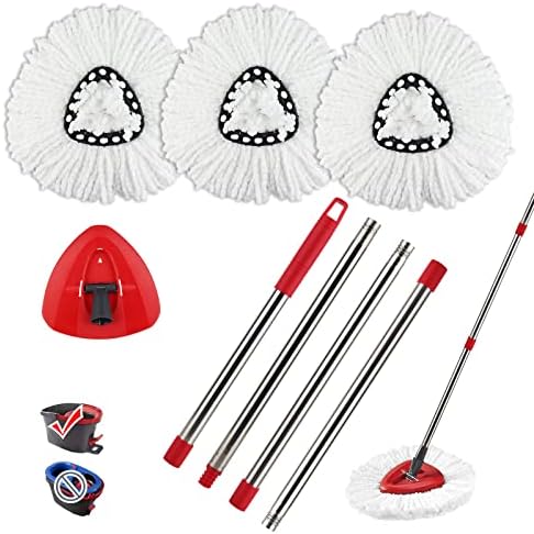 BeiLan Spin Mop Replacement Head Set