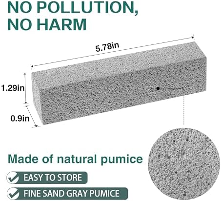 Melfluo 6 Pack Pumice Stone Toilet Cleaner