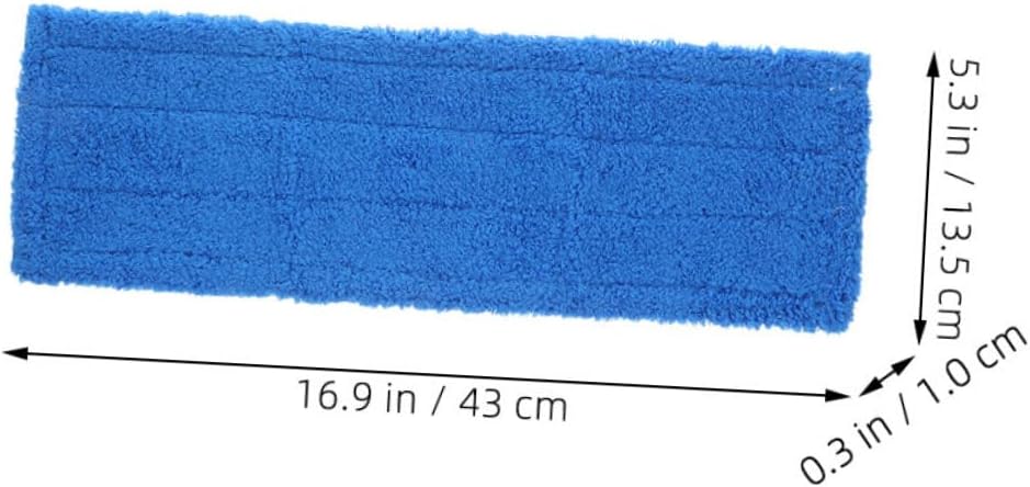 3Pcs Coral Fleece Mop Replacement Pads Reusable