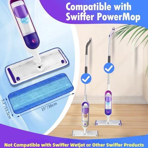 8-Pack Reusable Swiffer Mop Pads for 13-15 Spray Mop