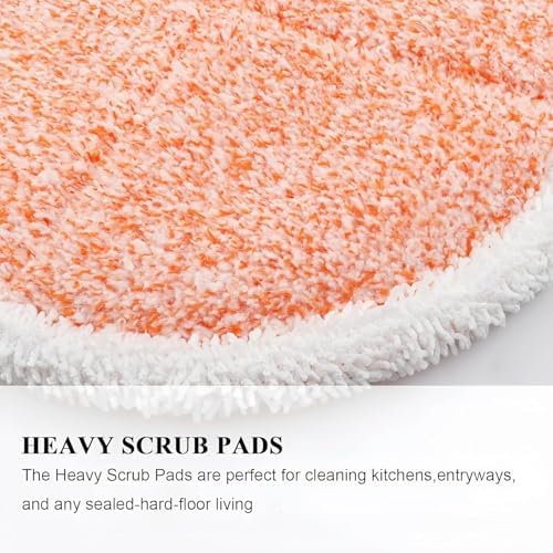 SavStor Replacement Mop Pads for Bissell Spin Wave 16-Pack Orange