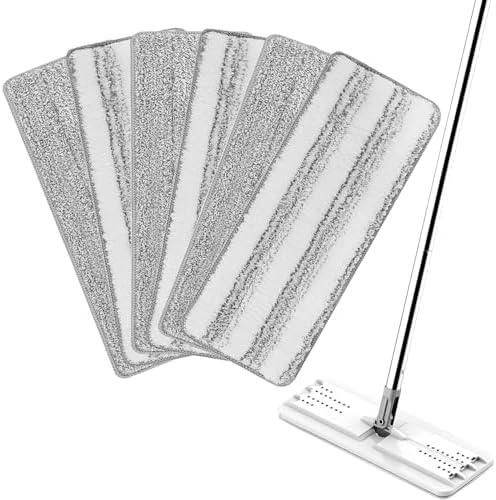 Yicotira Microfiber Mop Pads - 33 Pack for 13 x 49 Flat Mop
