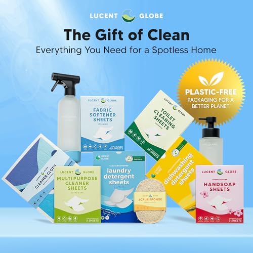 Lucent Globe Toilet Cleaning Sheets - Fresh Eucalyptus