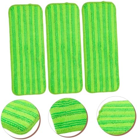 3pcs Reusable Microfiber Mop Refill Pads for Hardwood and Tile Floors