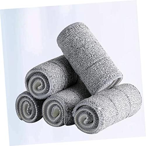 5pcs Reusable Mop Head Refills Microfiber Cleaning Pads 1