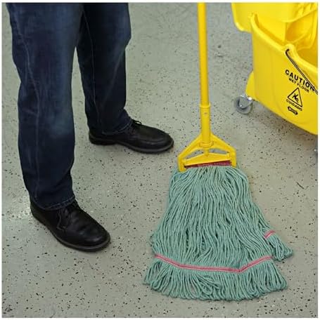 Boardwalk BWK503GNNB Premium Cotton Mop Head - Large Green 12Carton