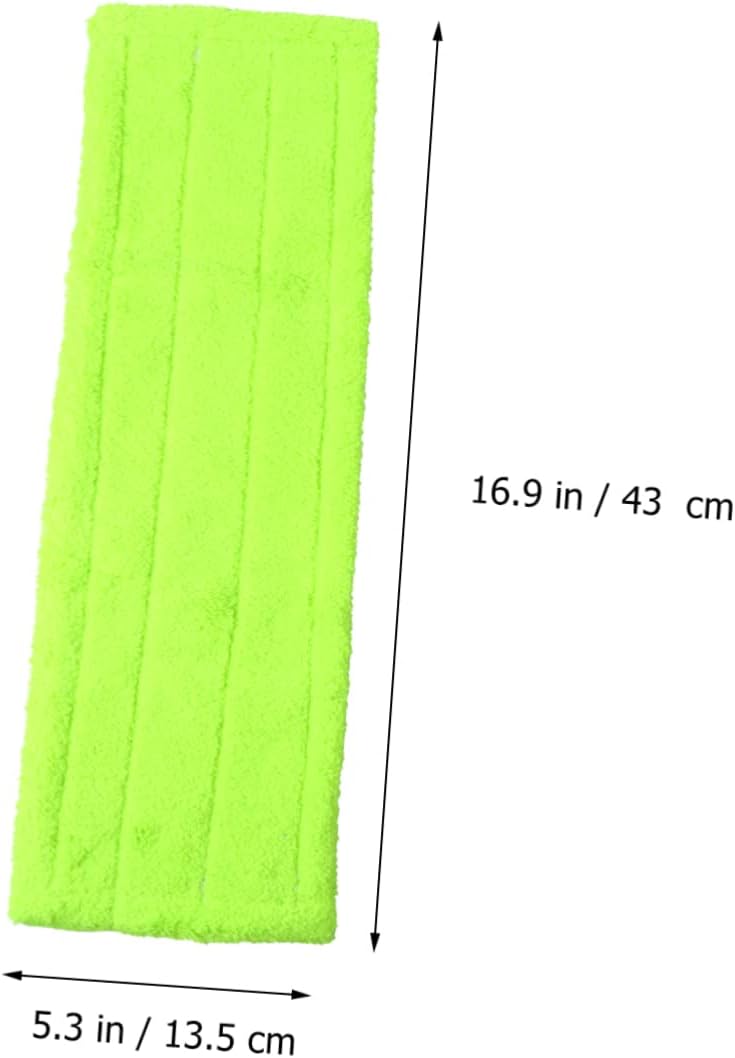 CALLARON Coral Velvet Mop Head Refill Pads 2-Pack