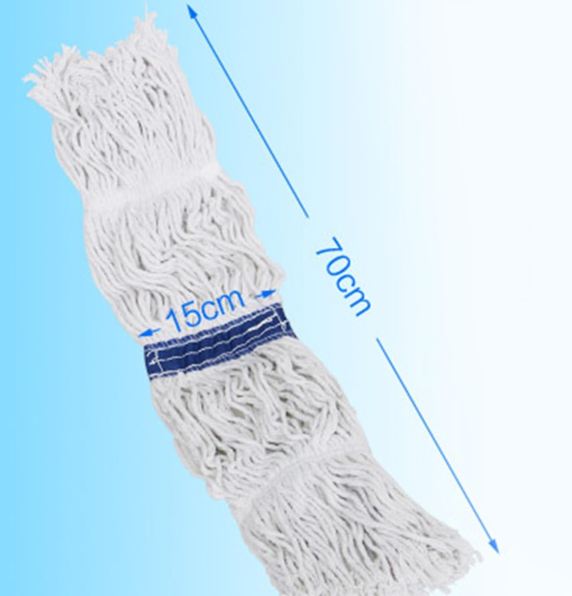 FRCOLOR Cotton Mop Cloth Replacement Head - Highly Absorbent