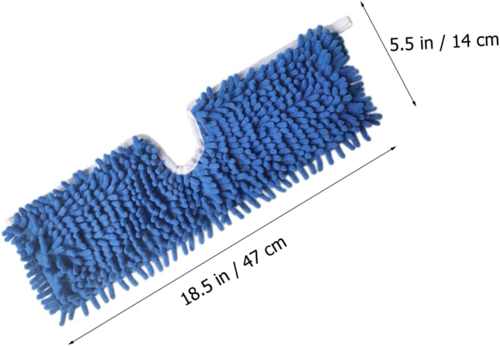 2Pcs Chenille Mop Replacement Pads Reusable
