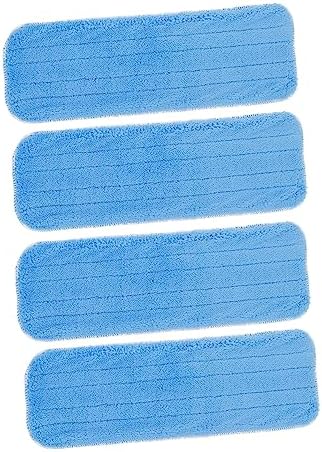 4pcs Reusable Washable Mop Pads for Hard Floors